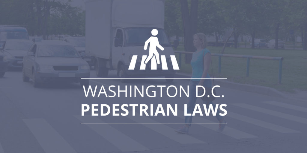 Washington DC Pedestrian Laws